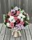 Букет цветов из: Альстромерии, Гвоздики, Розы и Хризантемы в Коммунаре