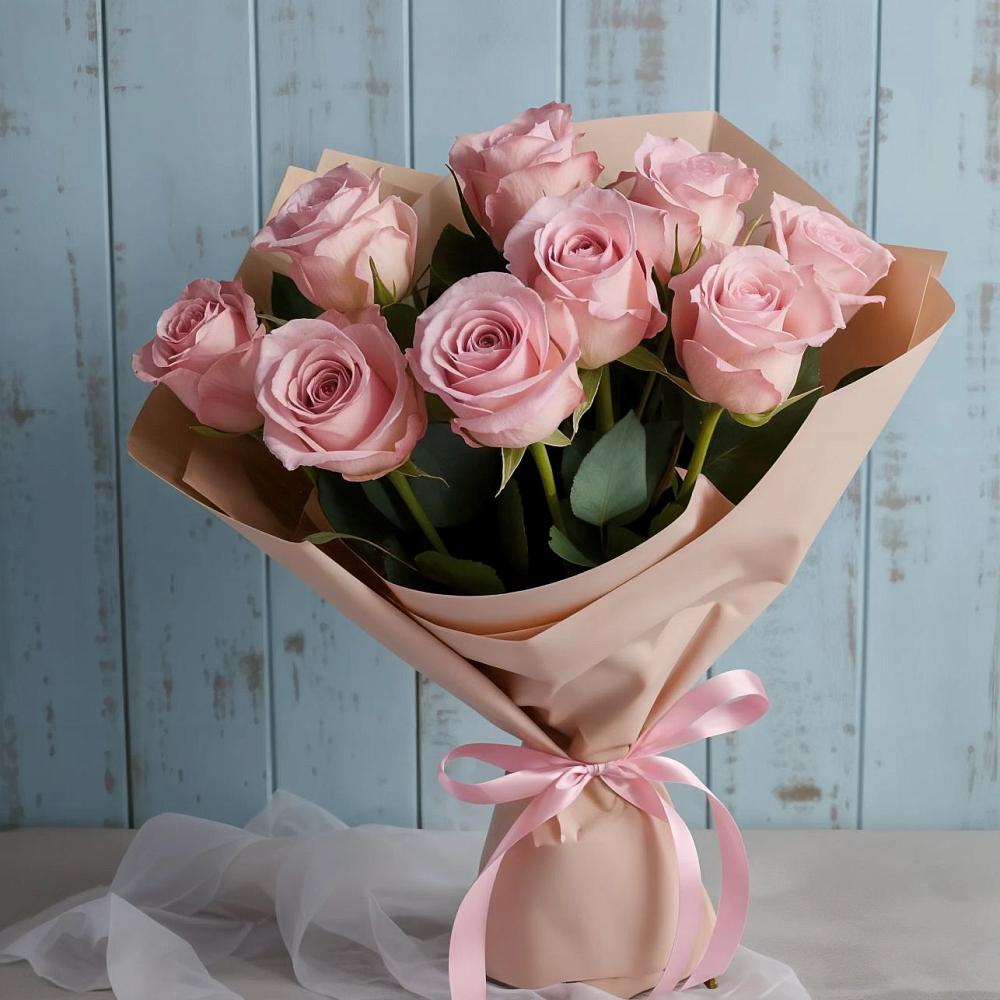 Букет цветов из: Розы в Коммунаре