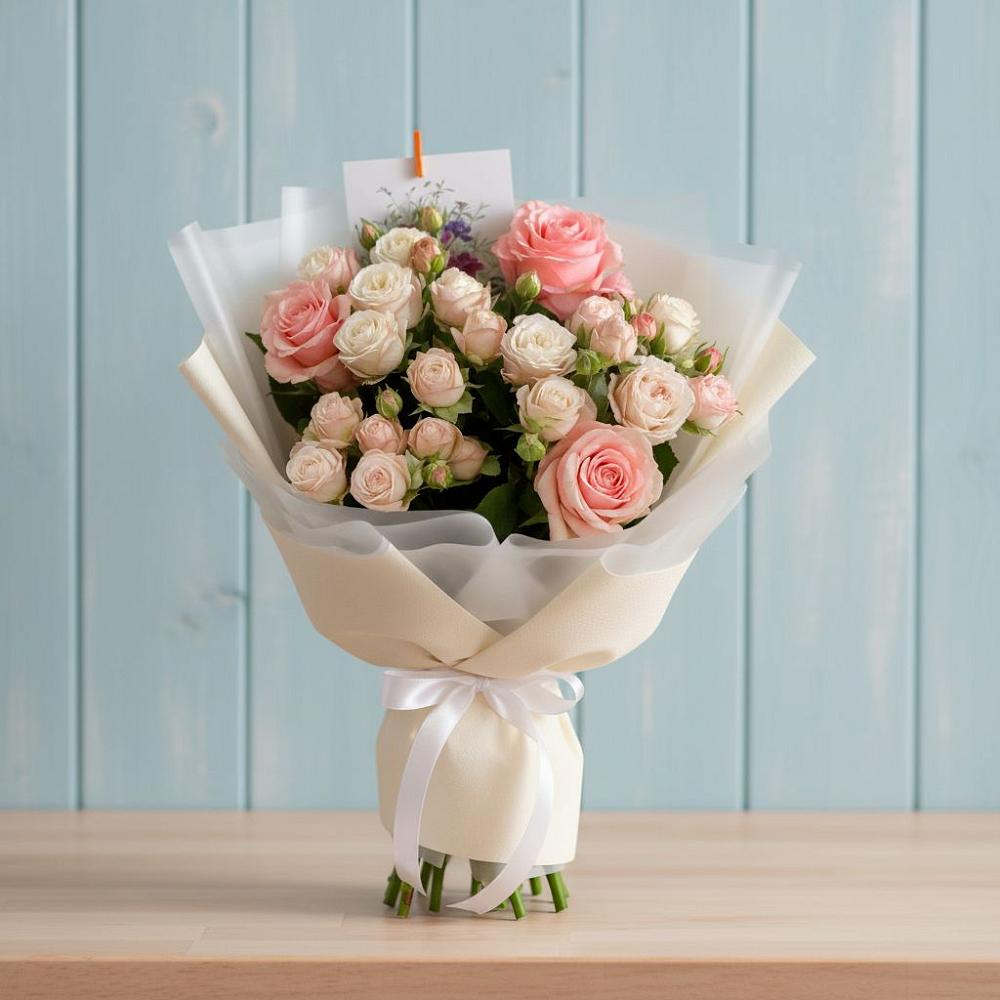 Букет цветов из: Розы в Коммунаре