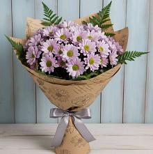 Букет цветов из:  Хризантемы в Коммунаре