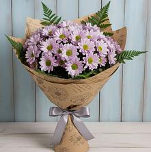 Букет цветов из:  Хризантемы в Коммунаре