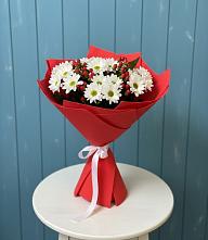 Букет цветов из:  Хризантемы в Коммунаре