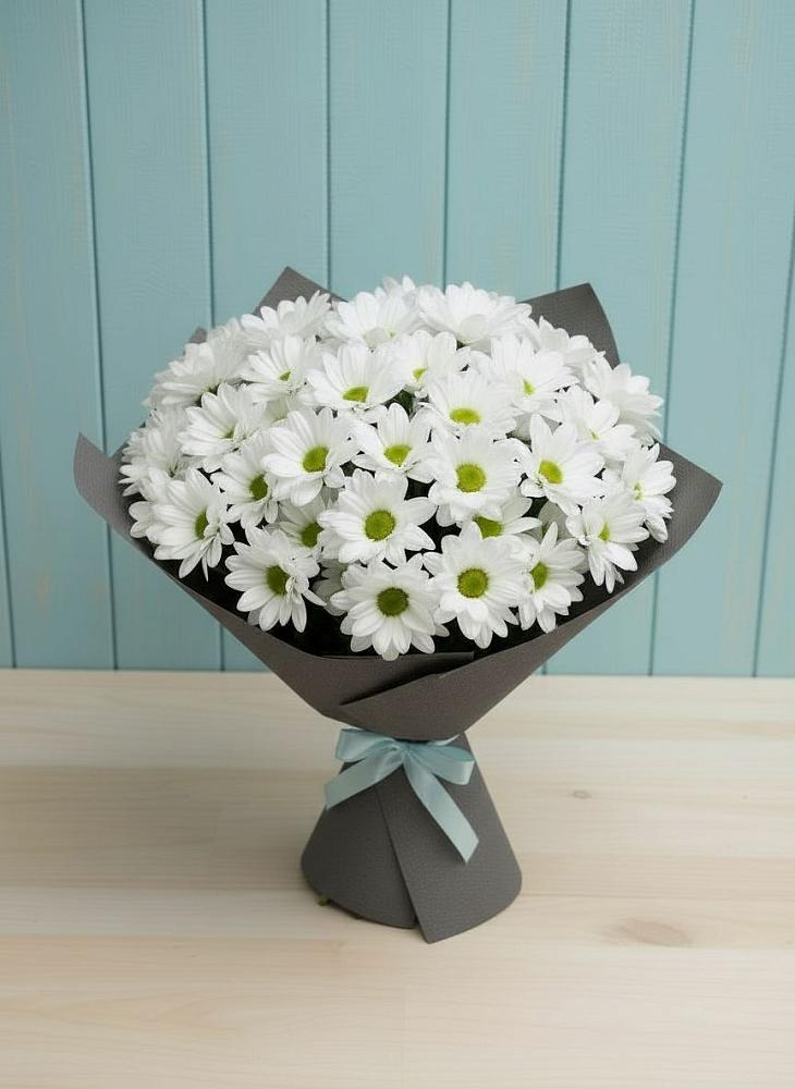 Букет цветов из: Хризантемы в Коммунаре