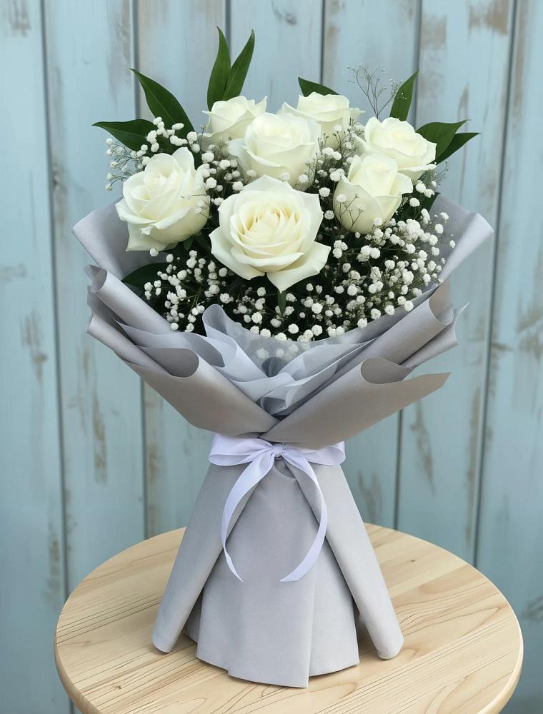 Букет цветов из: Розы в Коммунаре