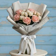 Букет цветов из:  Розы в Коммунаре