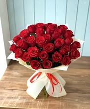 Букет 29 Красных роз в Коммунаре