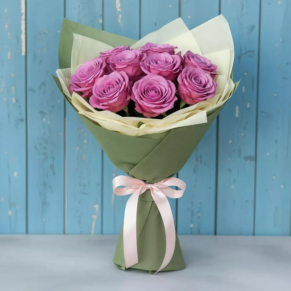 Букет Розы Фёрст Леди в Коммунаре