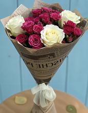 Букет цветов из:  Розы в Коммунаре