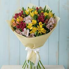 Букет цветов из:  Альстромерии в Коммунаре