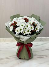Букет цветов из:  Хризантемы в Коммунаре