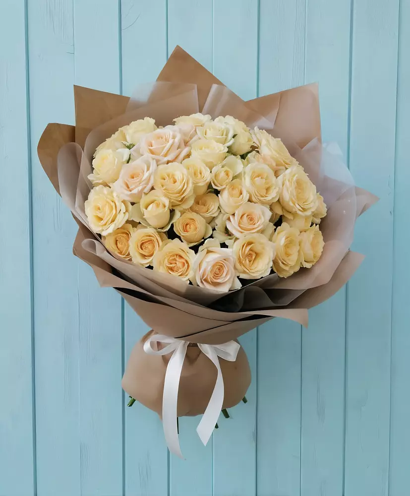 Букет Кремовое облако в Коммунаре