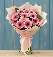 Букет цветов из:  Герберы в Коммунаре