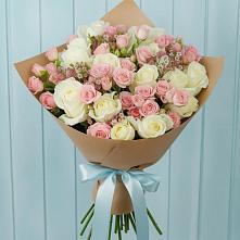 Букет цветов из:  Розы в Коммунаре